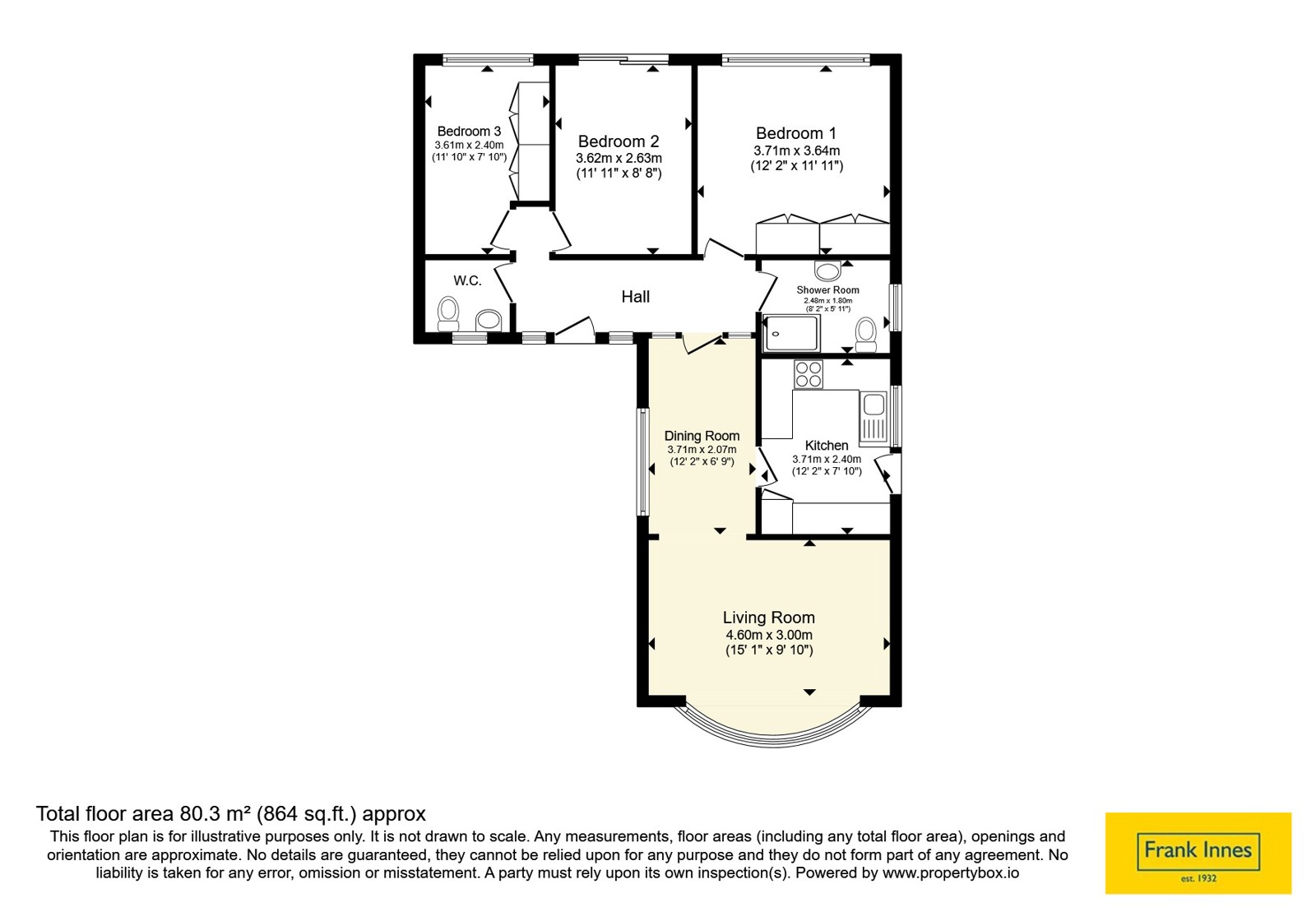410, Gedling Road, Nottingham floorplan
