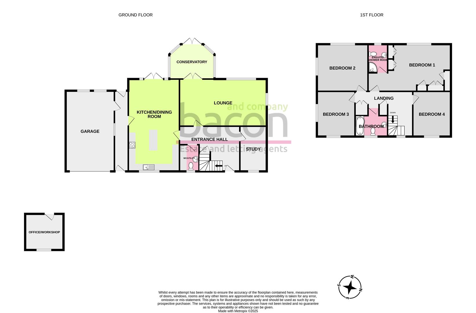 Kinfauns, Honeysuckle Lane, Worthing floorplan