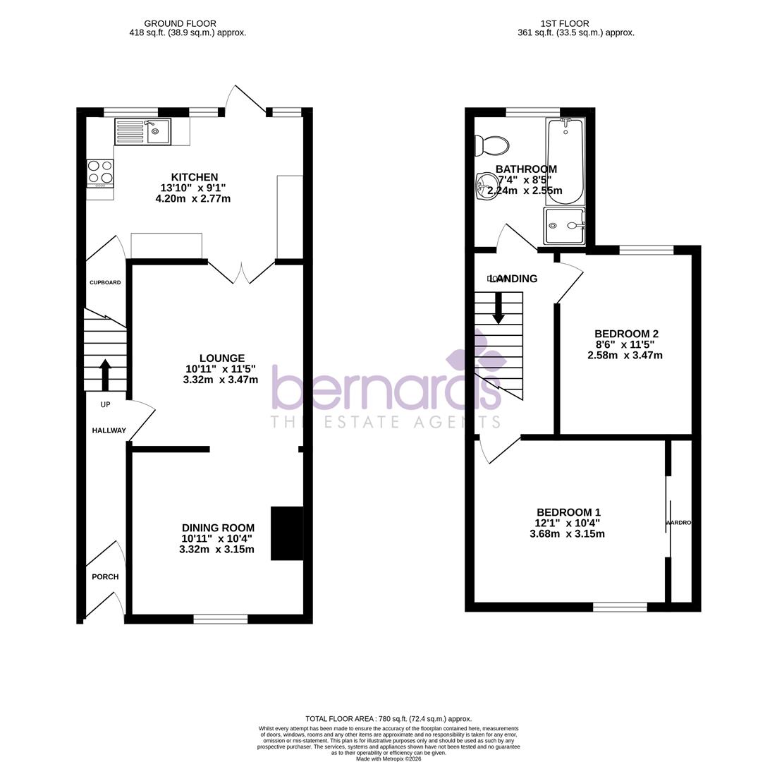Anns Hill Road, Gosport floorplan