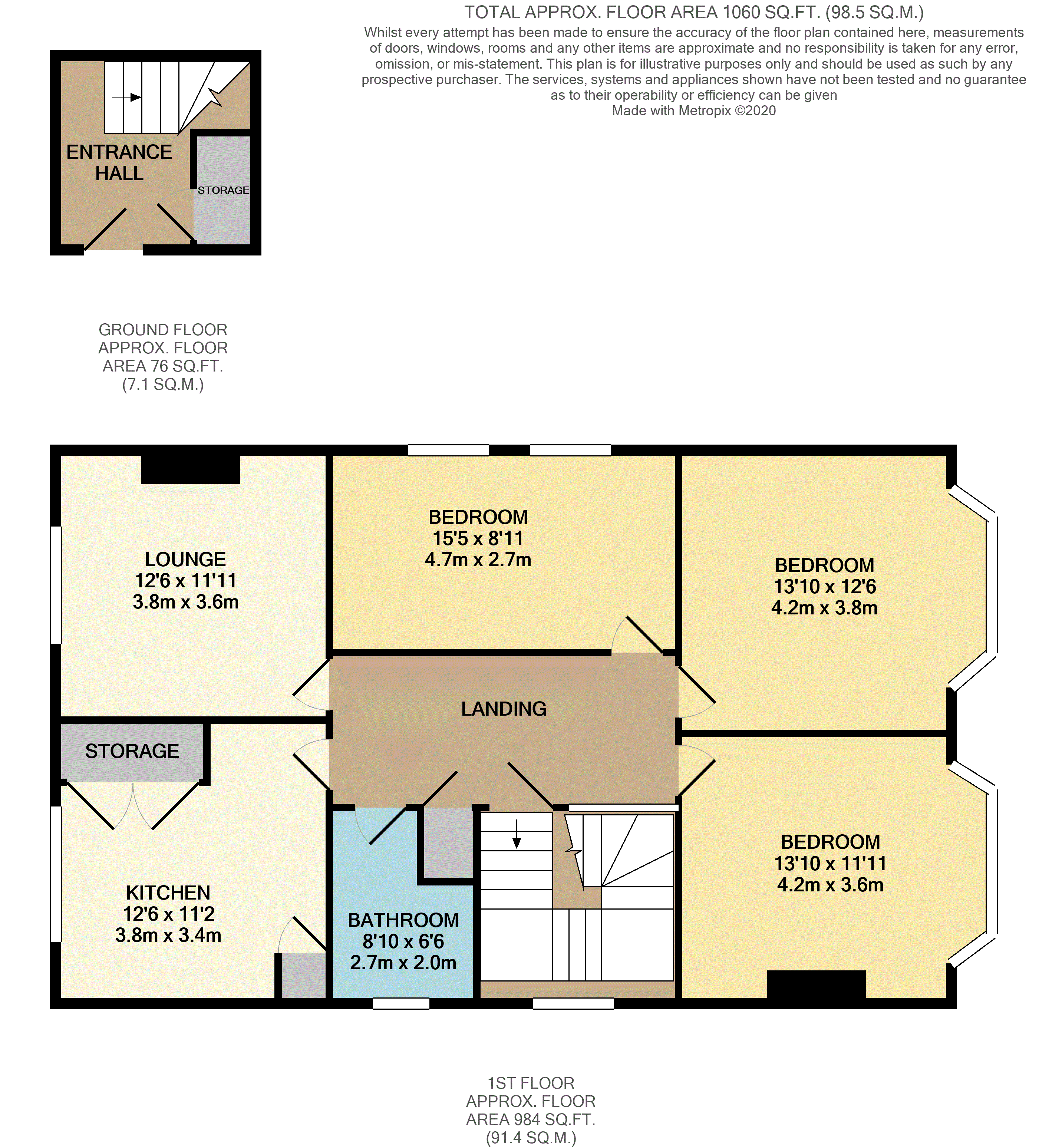 23a, Charminster Avenue, Bournemouth floorplan