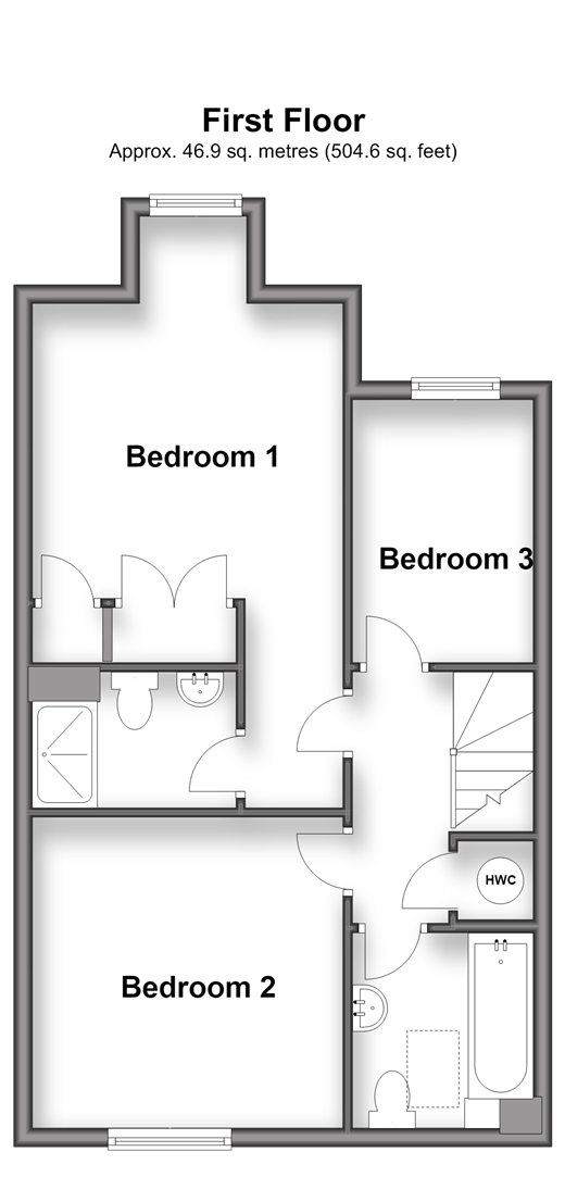 Parsonage Bank, Eynsford floorplan