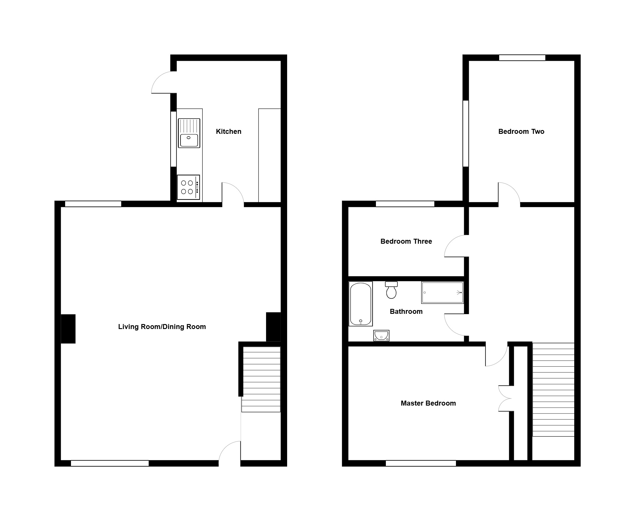 192, Walthall Street, Crewe floorplan