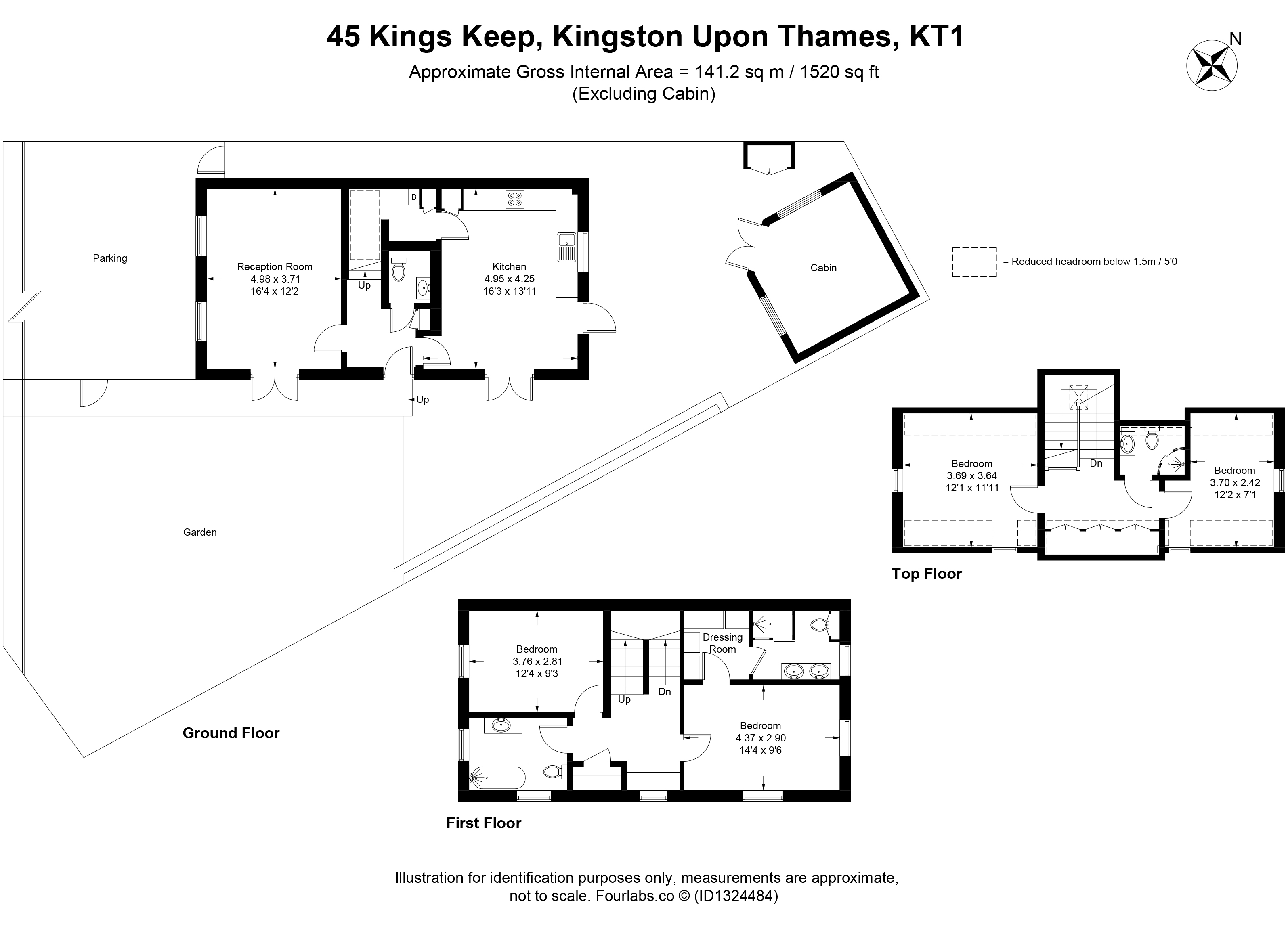 45 Kings Keep, Beaufort Road, Kingston Upon Thames floorplan