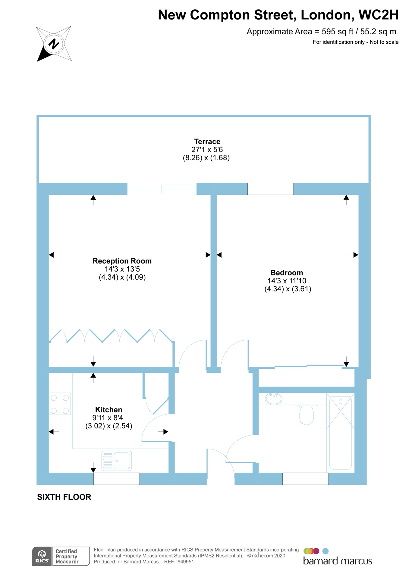 New Compton Street London Wc2h 1 Bedroom Flat For Sale 56331752 Primelocation