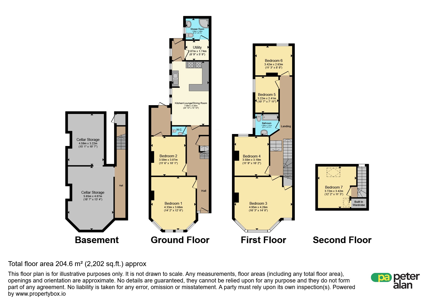 13, Cressy Road, Cardiff floorplan