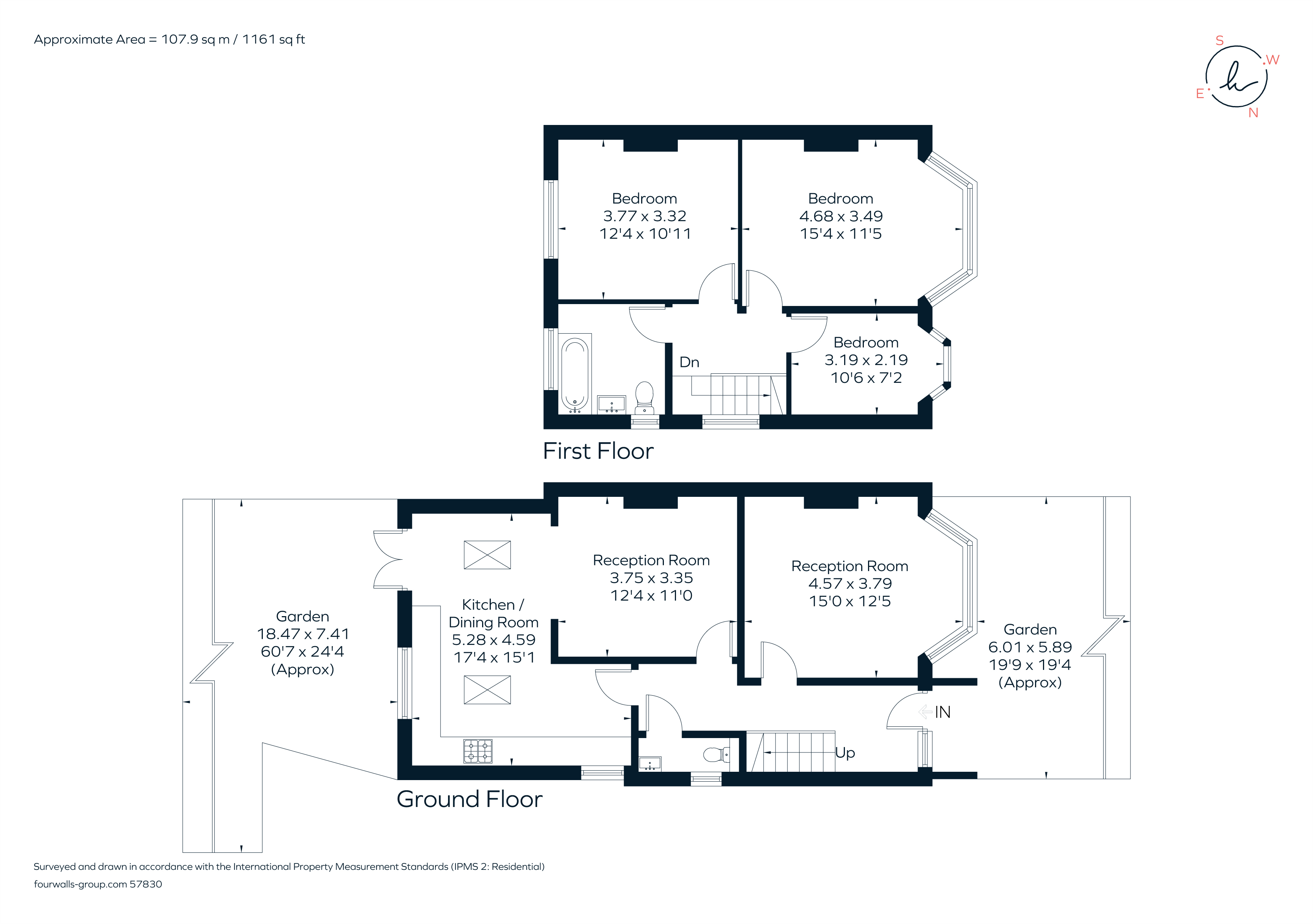 46, Ballogie Avenue, London floorplan
