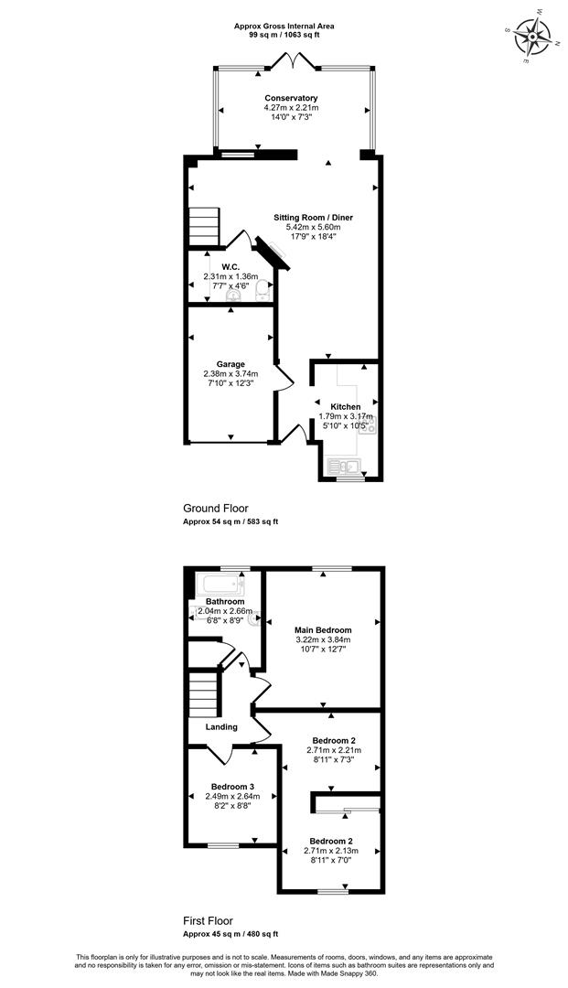 Cloverfields, Gillingham floorplan