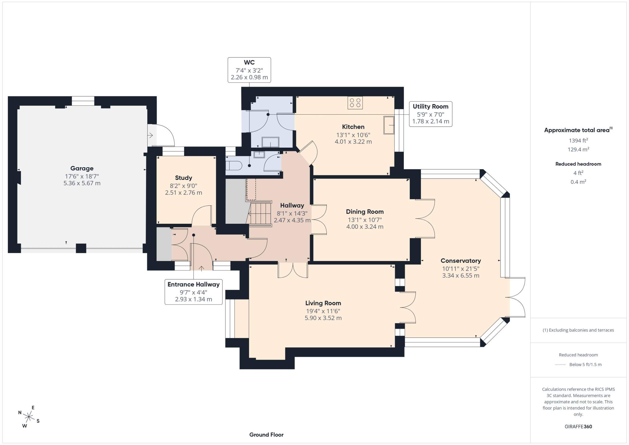 2, Coed Y Wenallt, Caerdydd floorplan