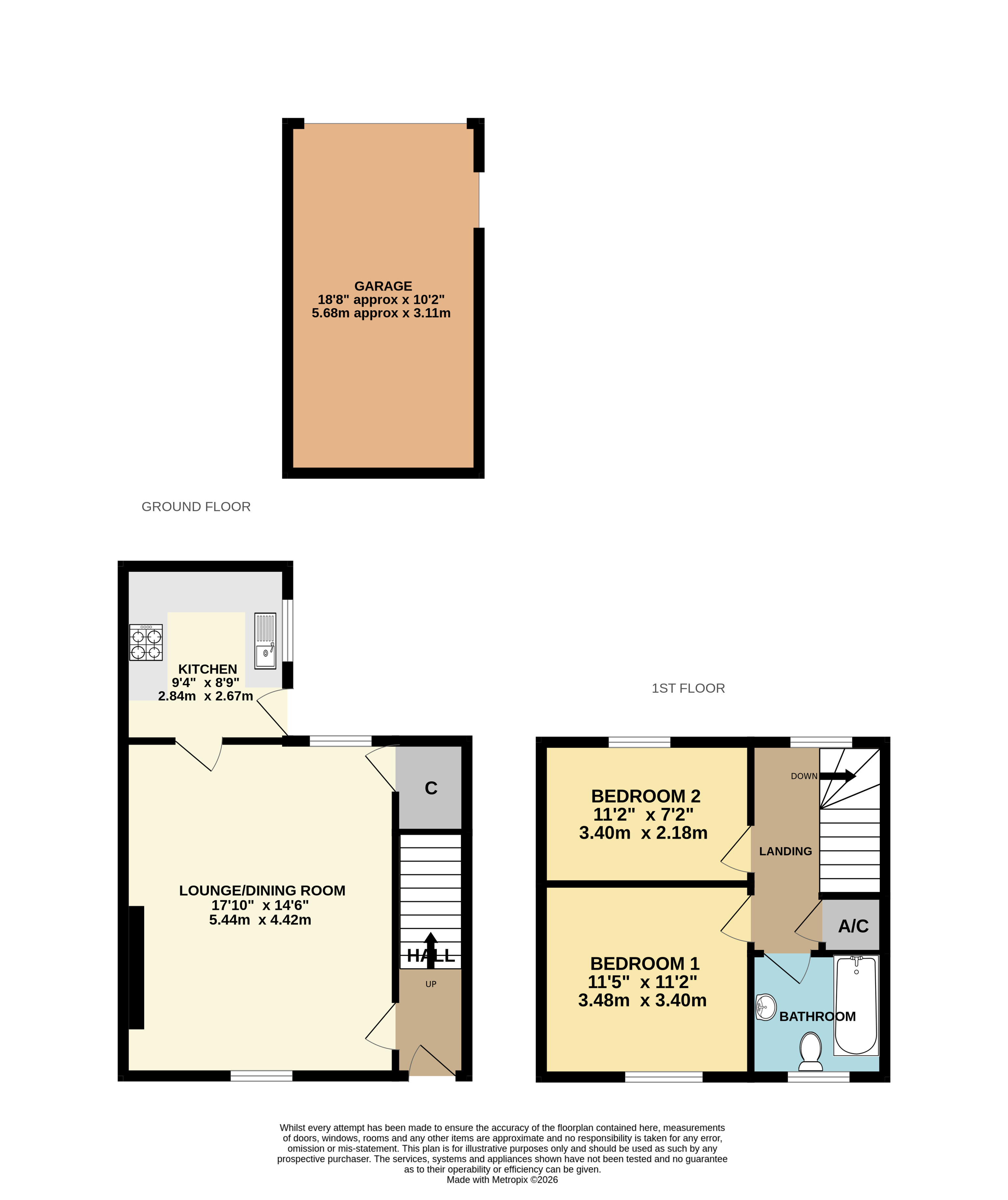 3, Bradiford, Devon floorplan