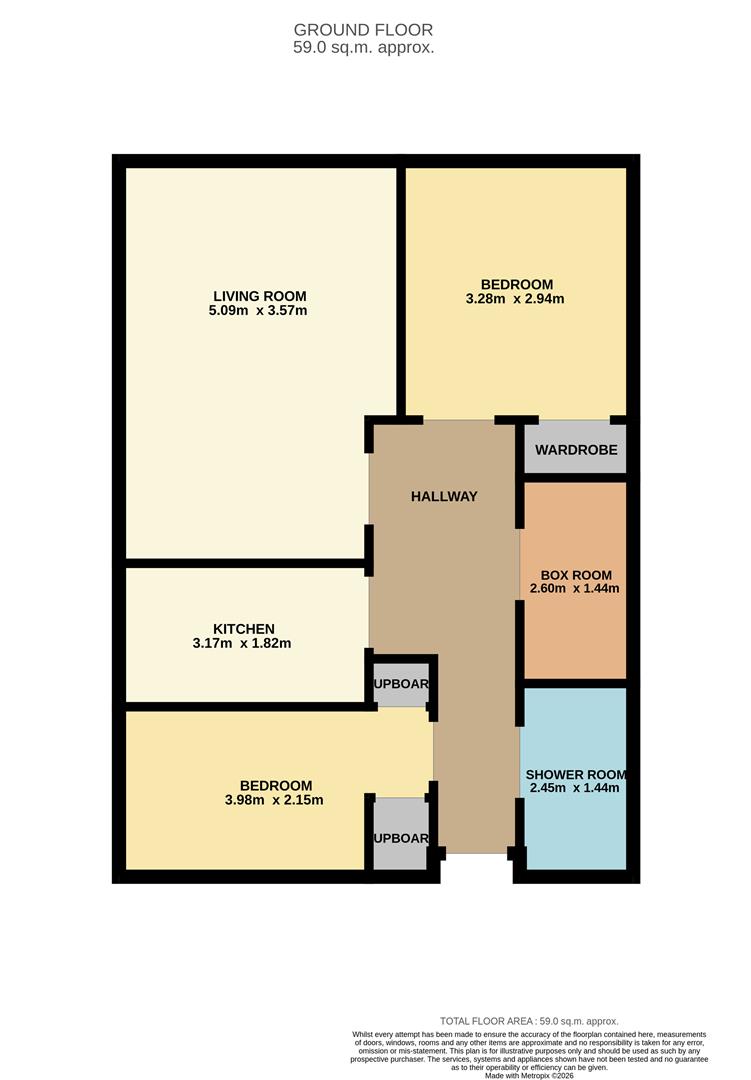 Kinghorne Court, Dundee floorplan