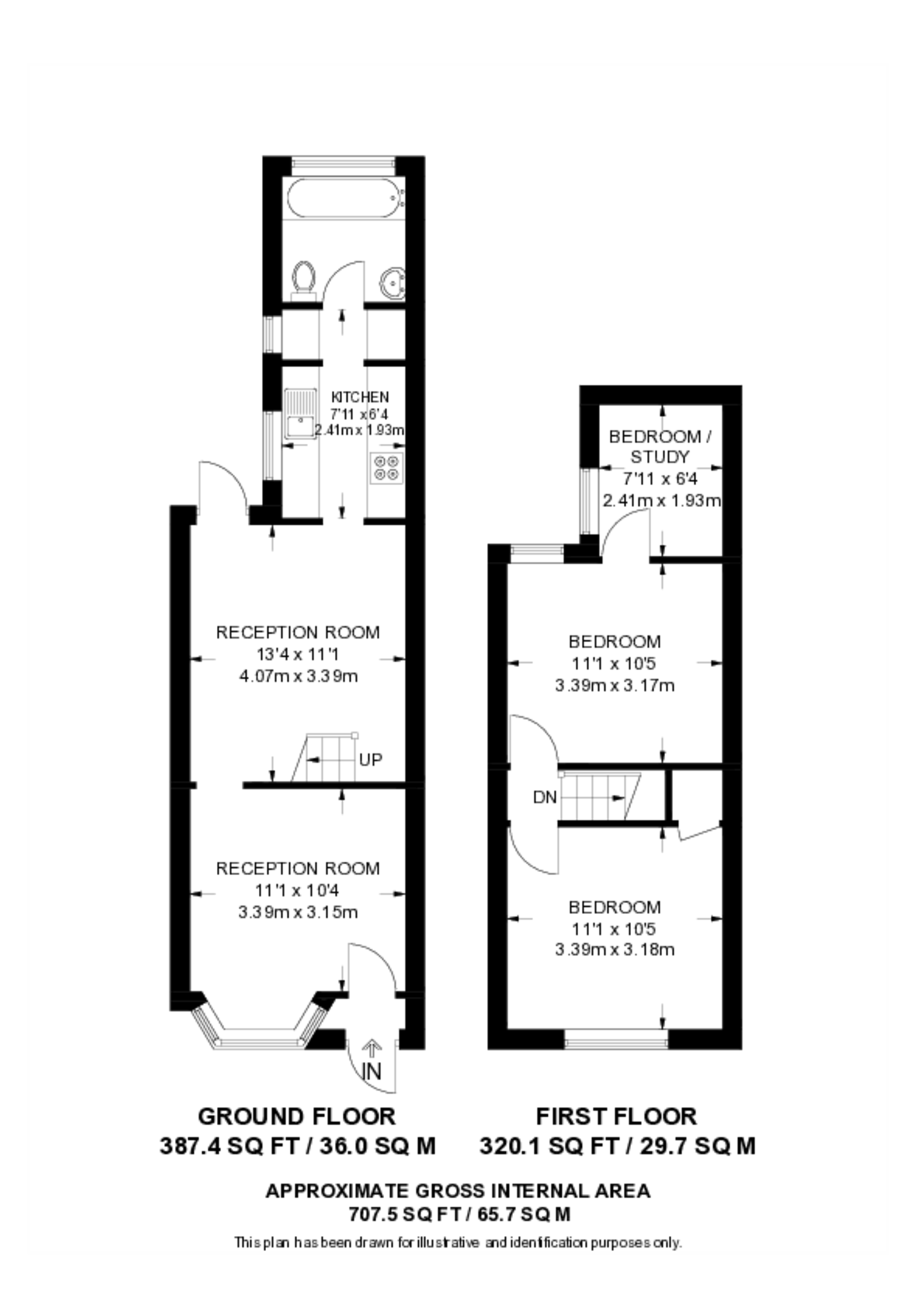 WD24, Watford floorplan