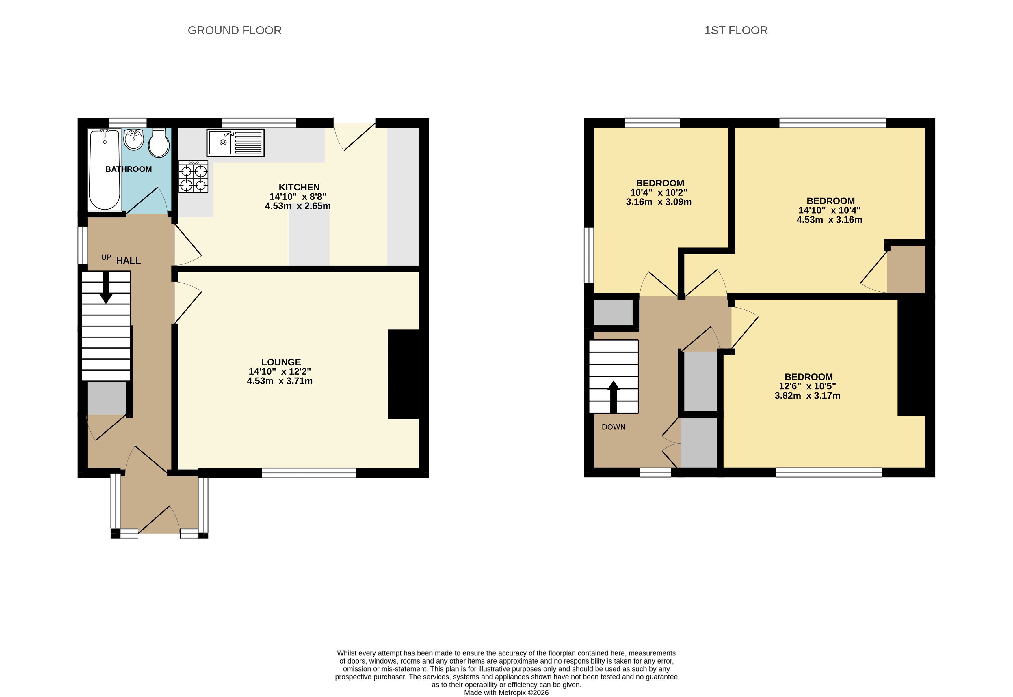 12, Whiteford Road, Paisley floorplan