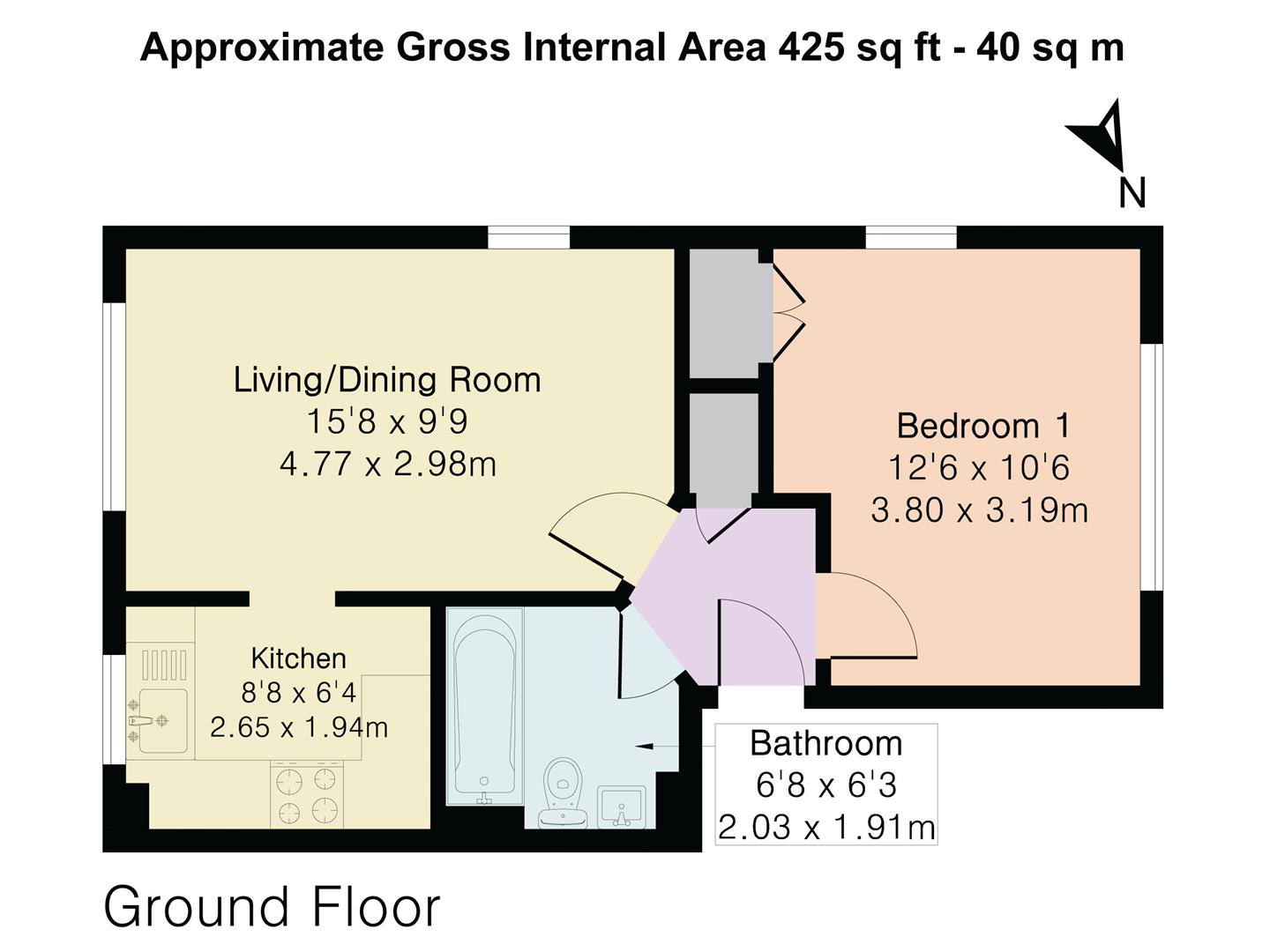 12, Godwin Close, Sewardstone floorplan