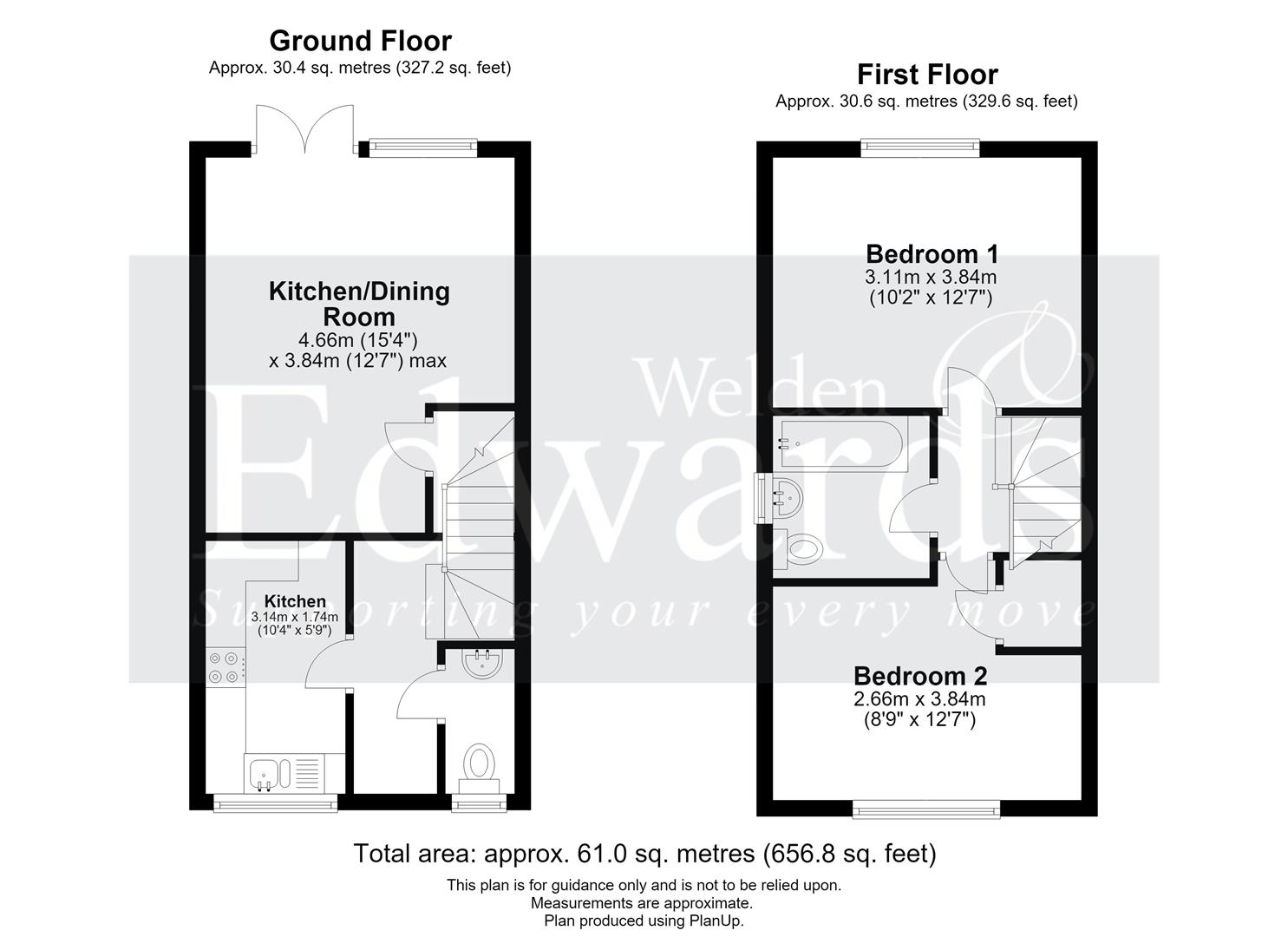 31, Perreyman Square, Tiverton floorplan