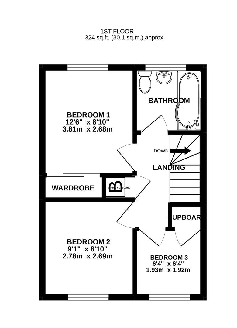 Campion Park, Up Hatherley, Cheltenham GL51, 3 bedroom terraced house