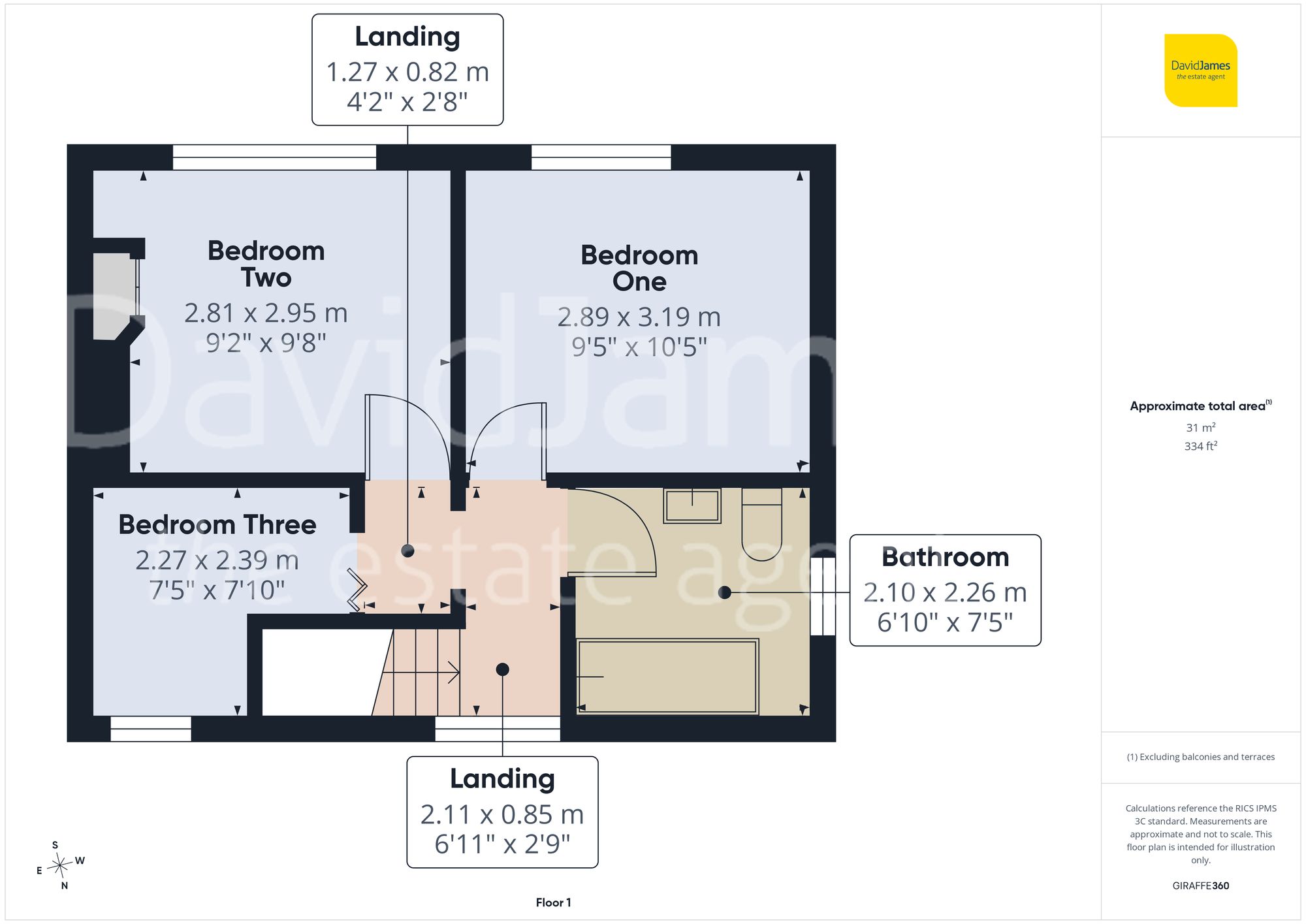 67 Coningswath Road, Nottingham floorplan