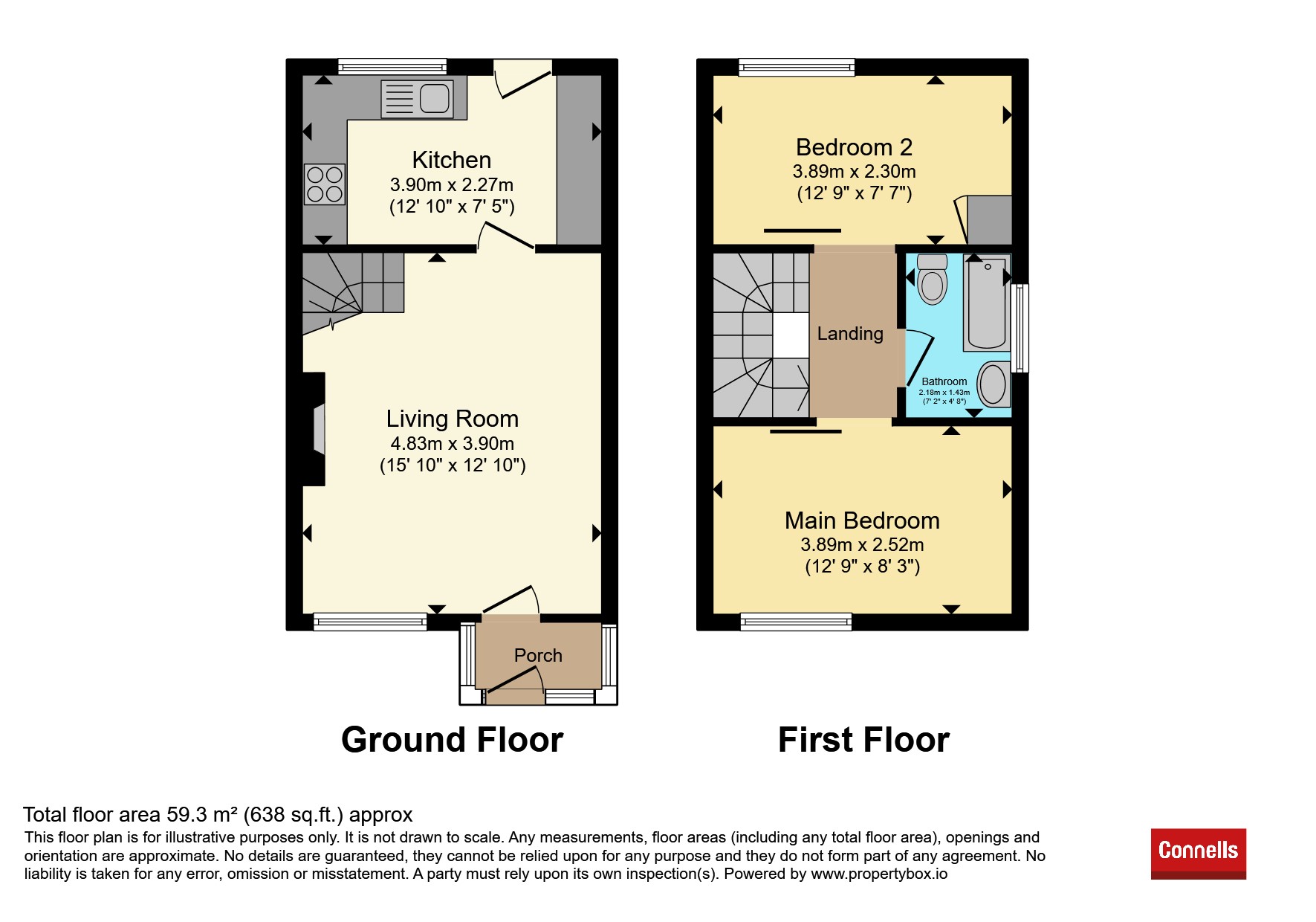 24, Abbotsford Road, Lichfield floorplan