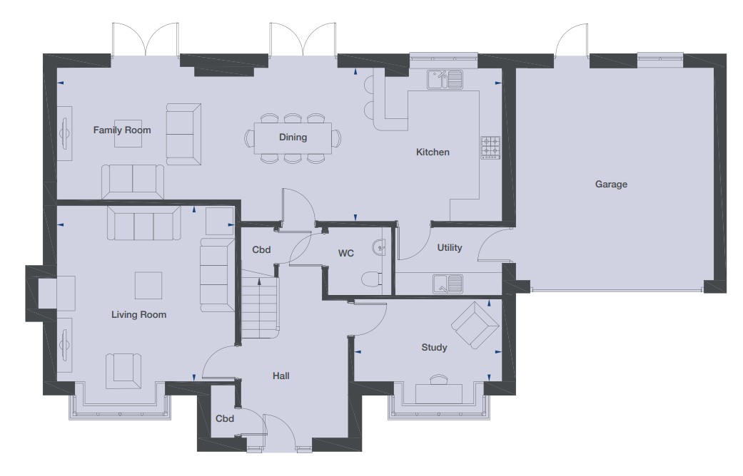 New home, 5 bed detached house for sale in Brewer Hill, ShipstonOn