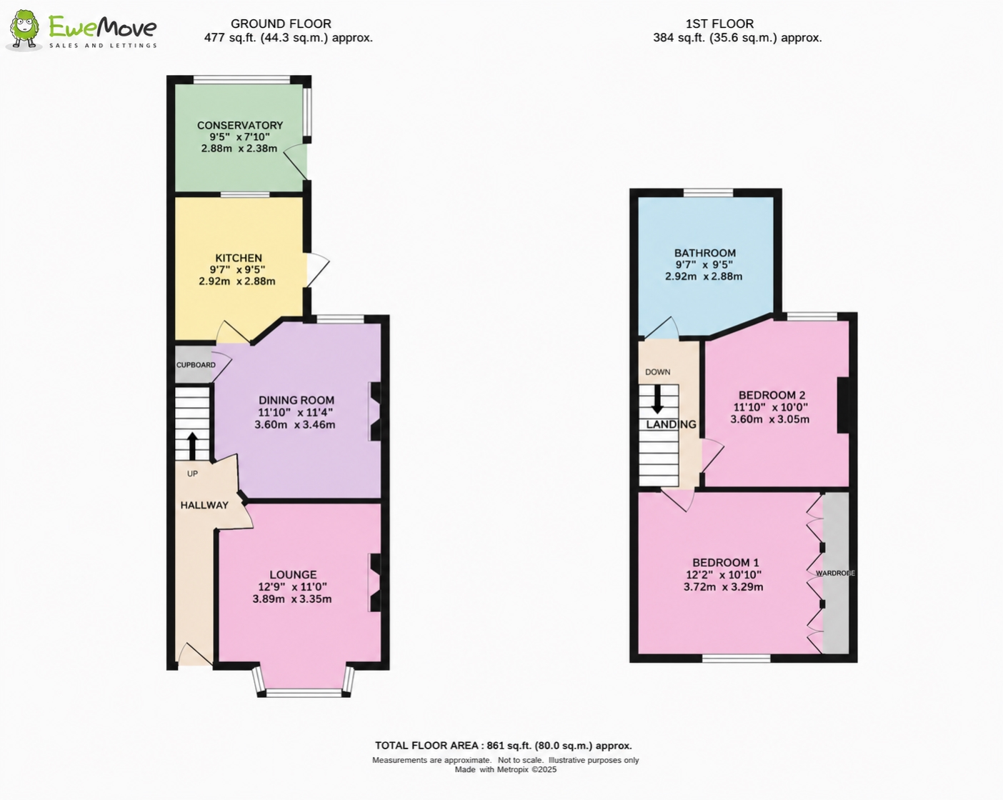 5, Haywood Road, Bromley floorplan
