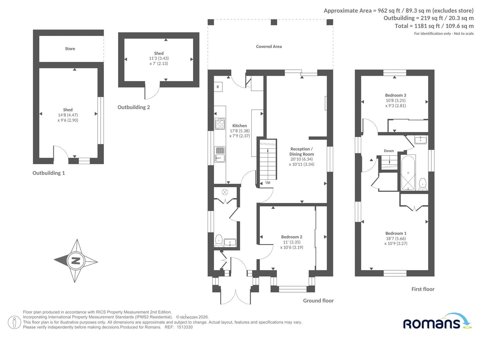 29, Sutcliffe Avenue, Reading floorplan