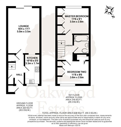 2 Bedrooms Terraced house for sale in Pippins Close, West Drayton, Middlesex UB7