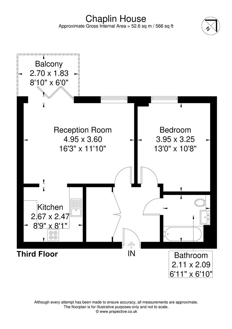 All Saints Road, London floorplan