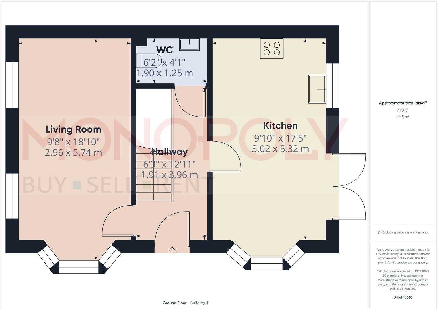 8, Penson Court, Summerhill floorplan
