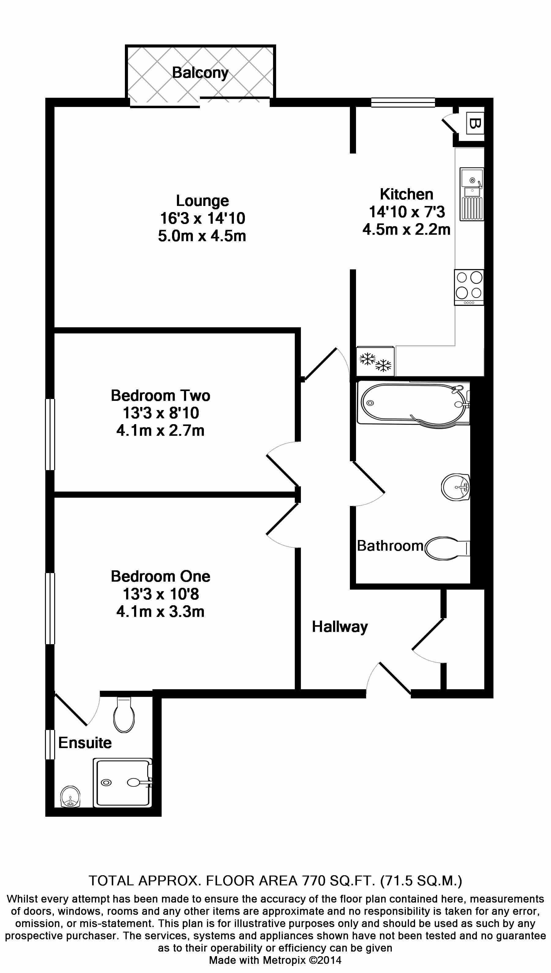 2 Bedrooms Flat to rent in Wallace Close, Uxbridge, Middlesex UB10