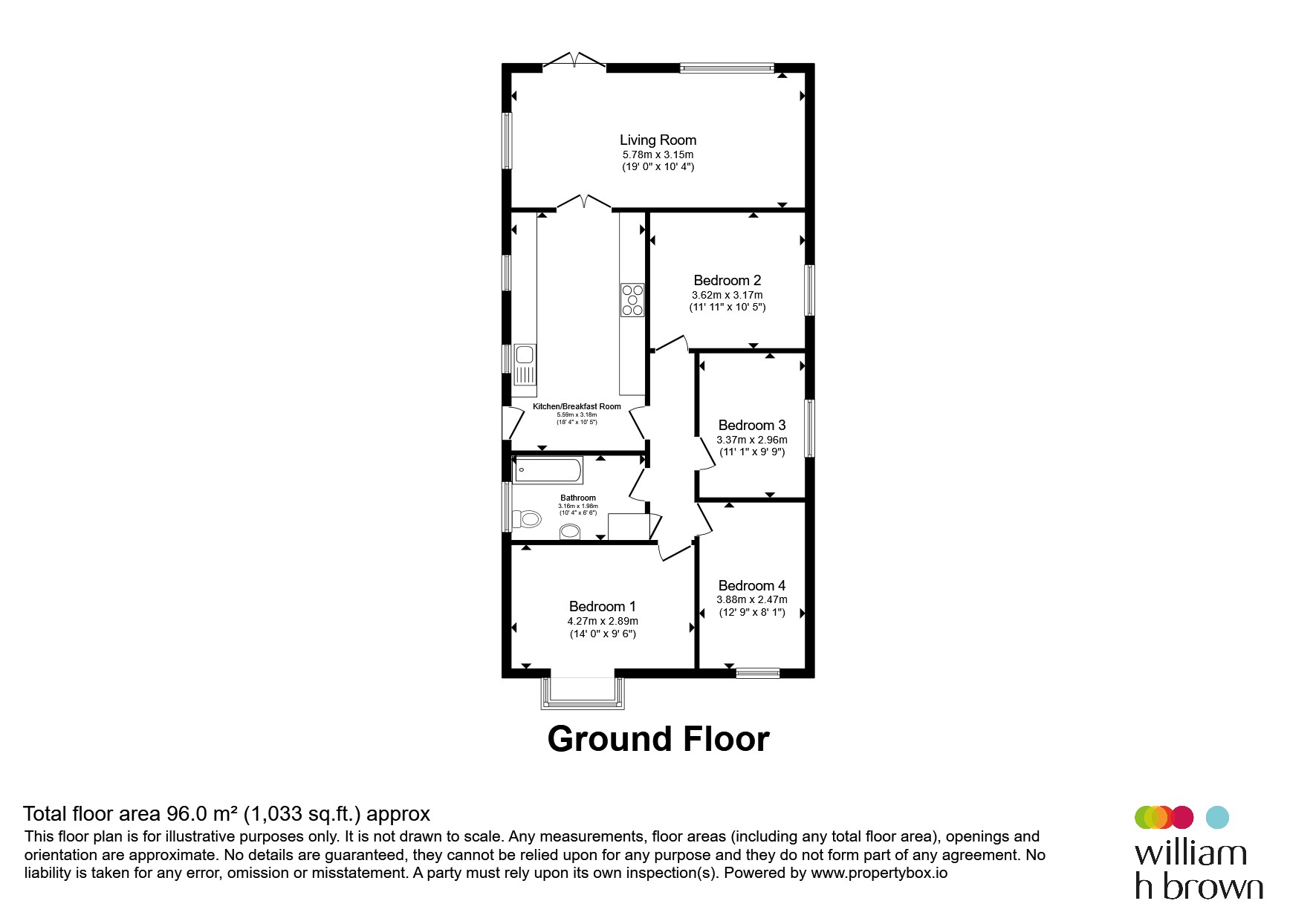25, Ashfield, Lincoln floorplan