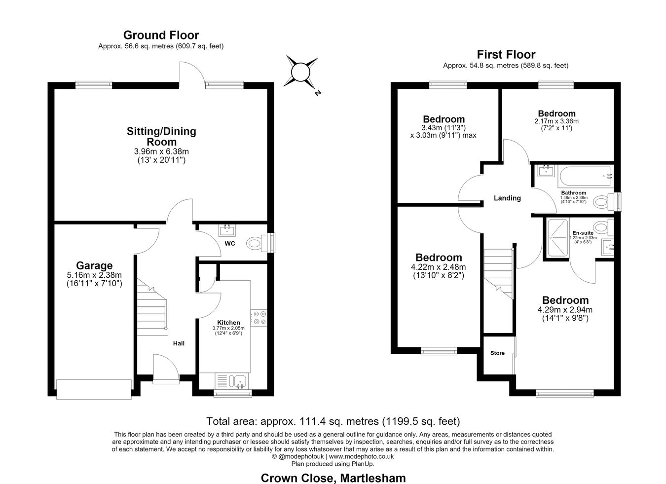 4, Crown Close, Martlesham, Woodbridge floorplan