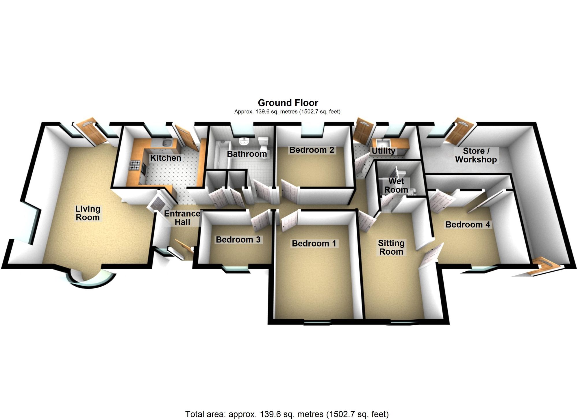 The Rowans Sallie Bank Lane, Lincoln floorplan