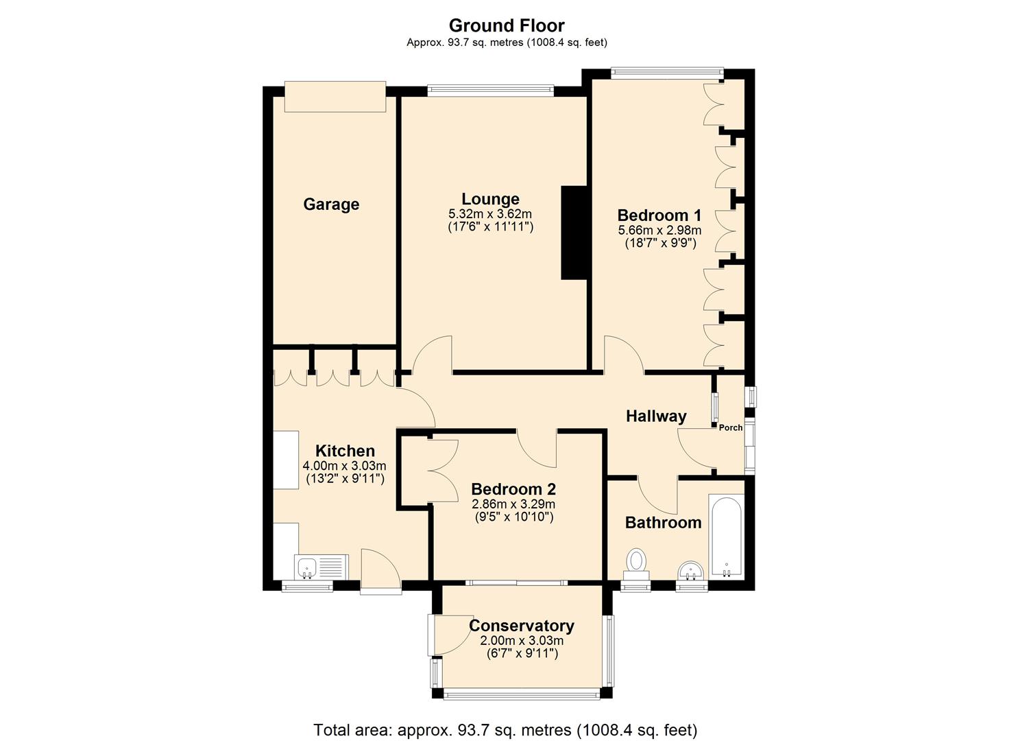 173, Well Lane, Willerby floorplan
