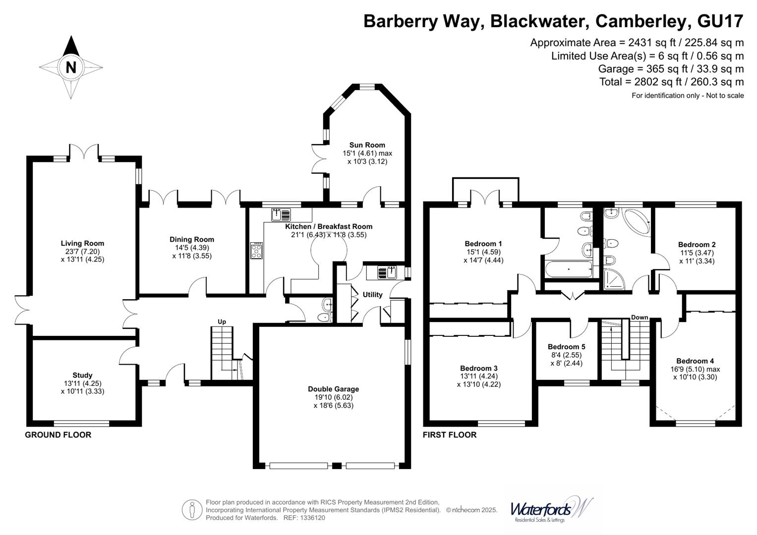 3, Barberry Way, Blackwater floorplan