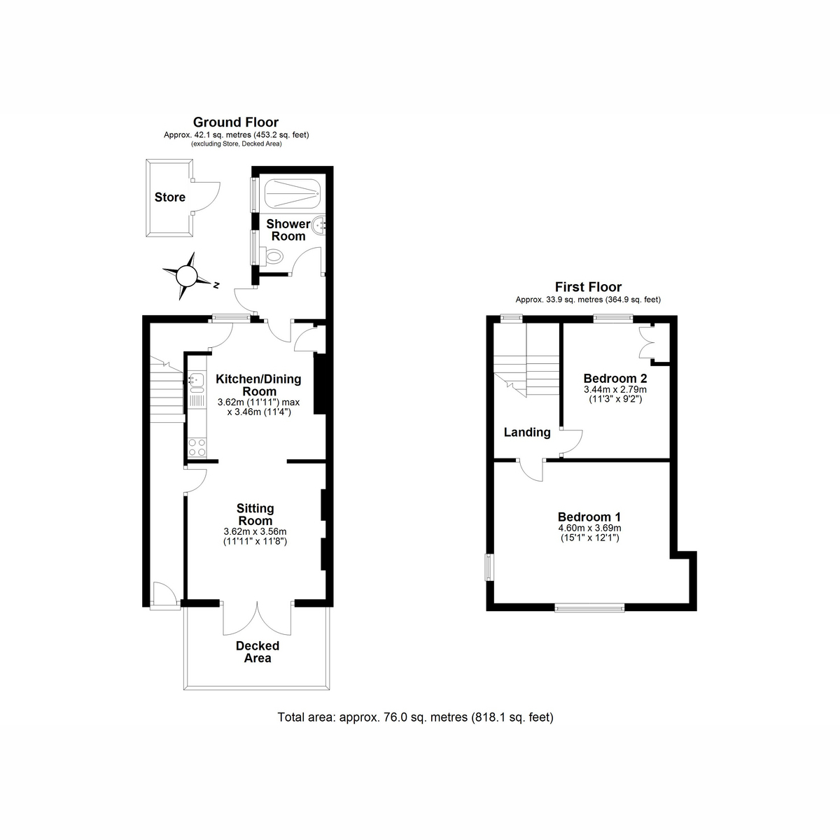 48, Above Town, Dartmouth floorplan