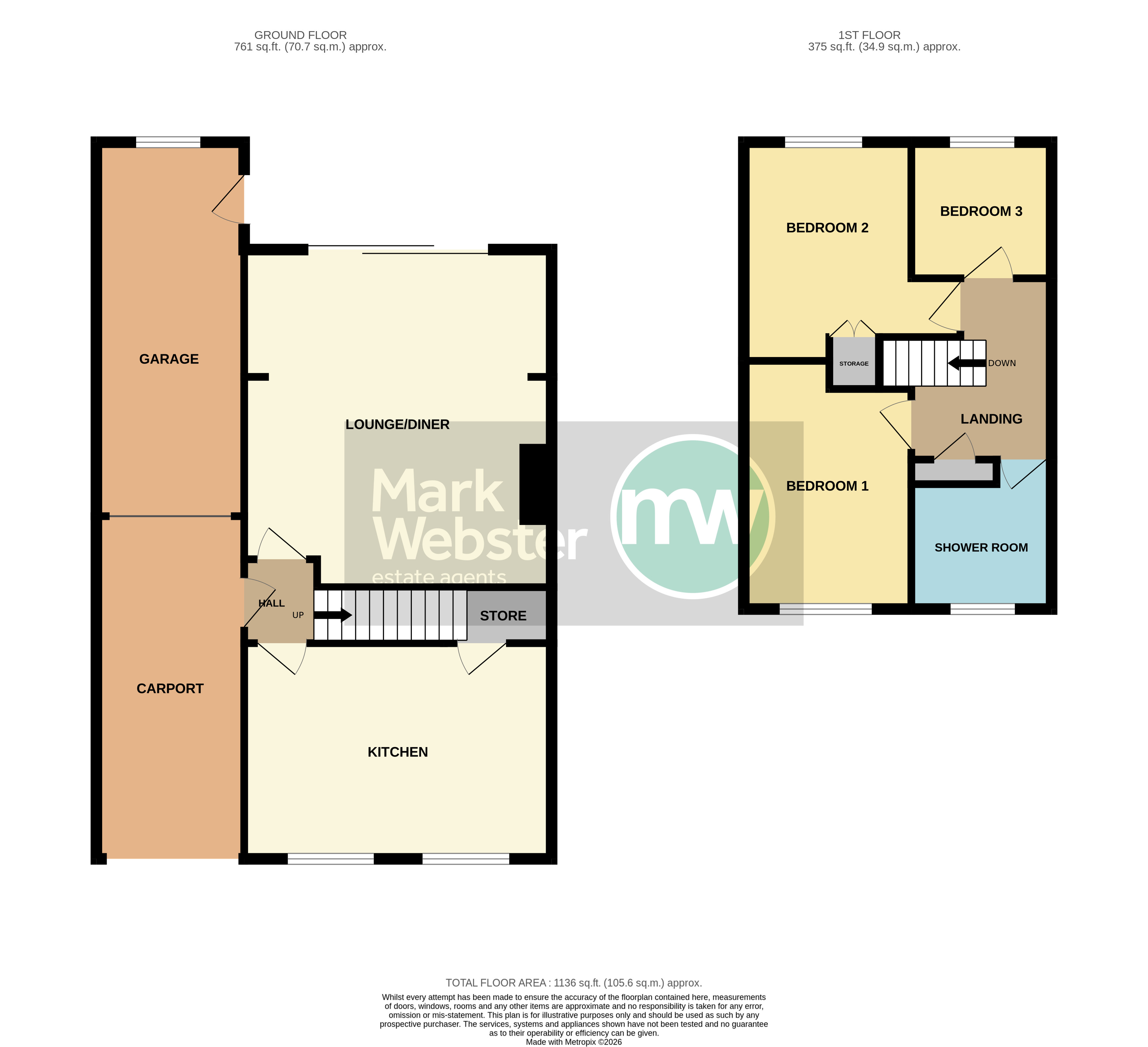 36, Nursery Road, Atherstone floorplan