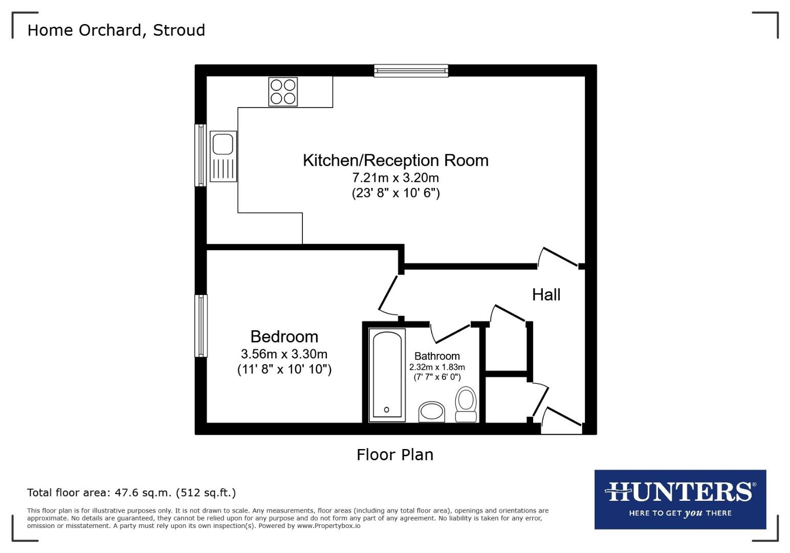 1, Home Orchard, Stroud floorplan