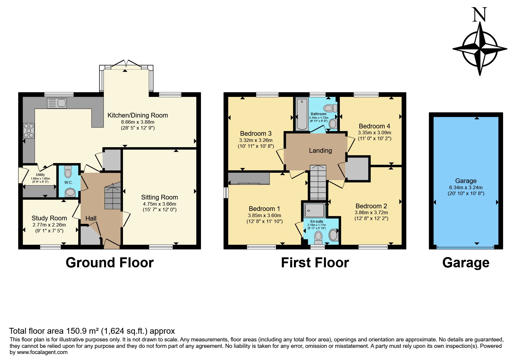 4, Romford Close, Bicester floorplan