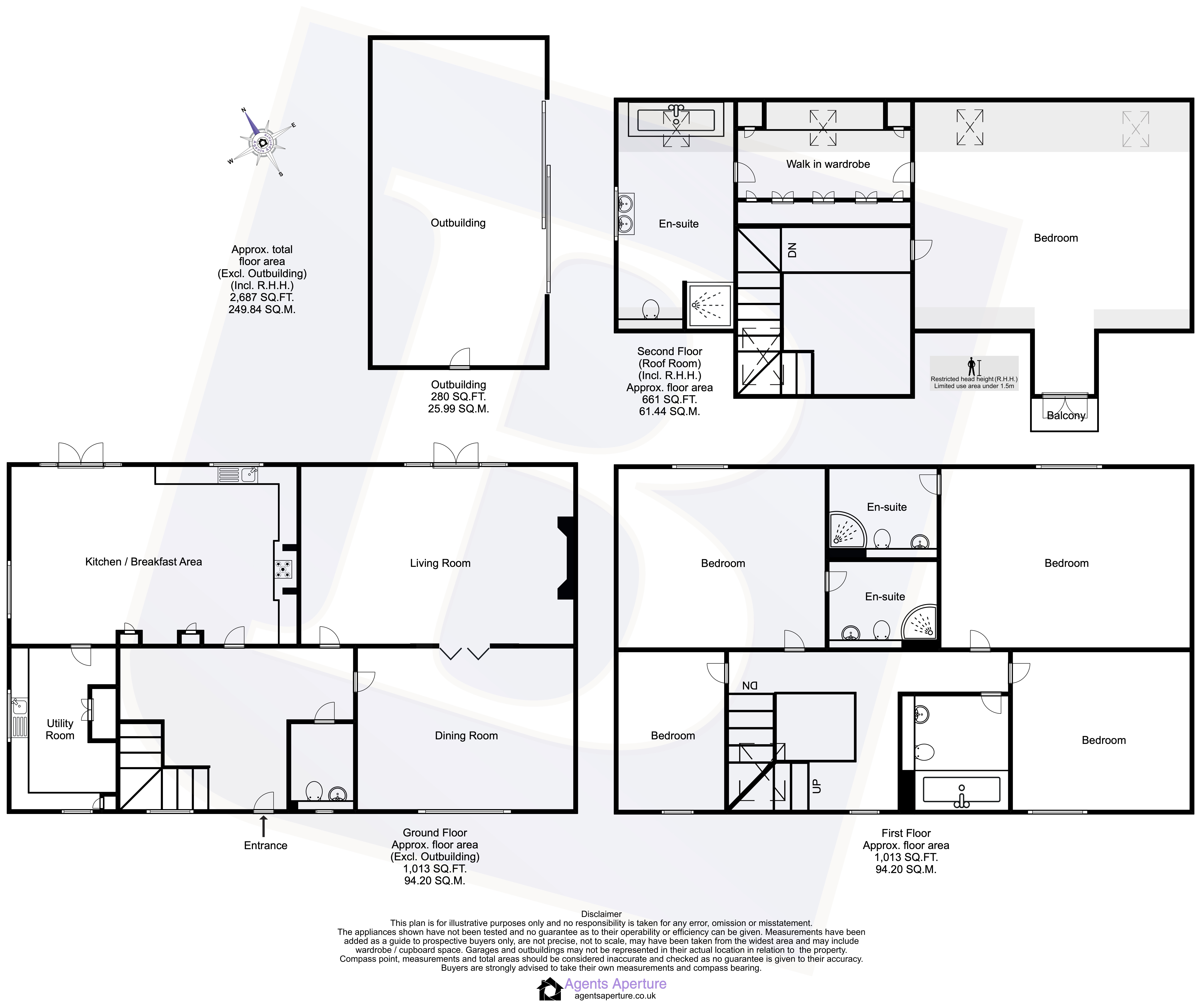 5, Dacres Gate, Fyfield floorplan