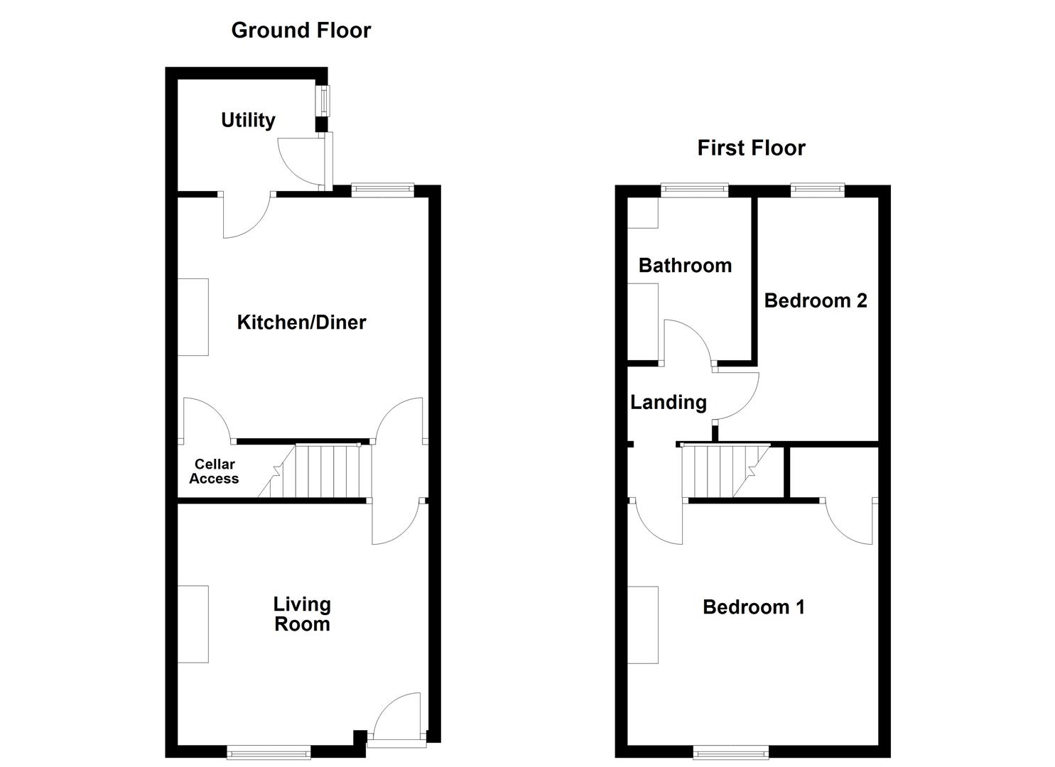 7, Lower Station Road, Normanton floorplan