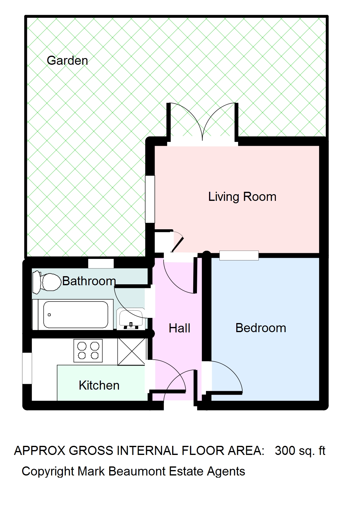 College Park Close, Lewisham floorplan