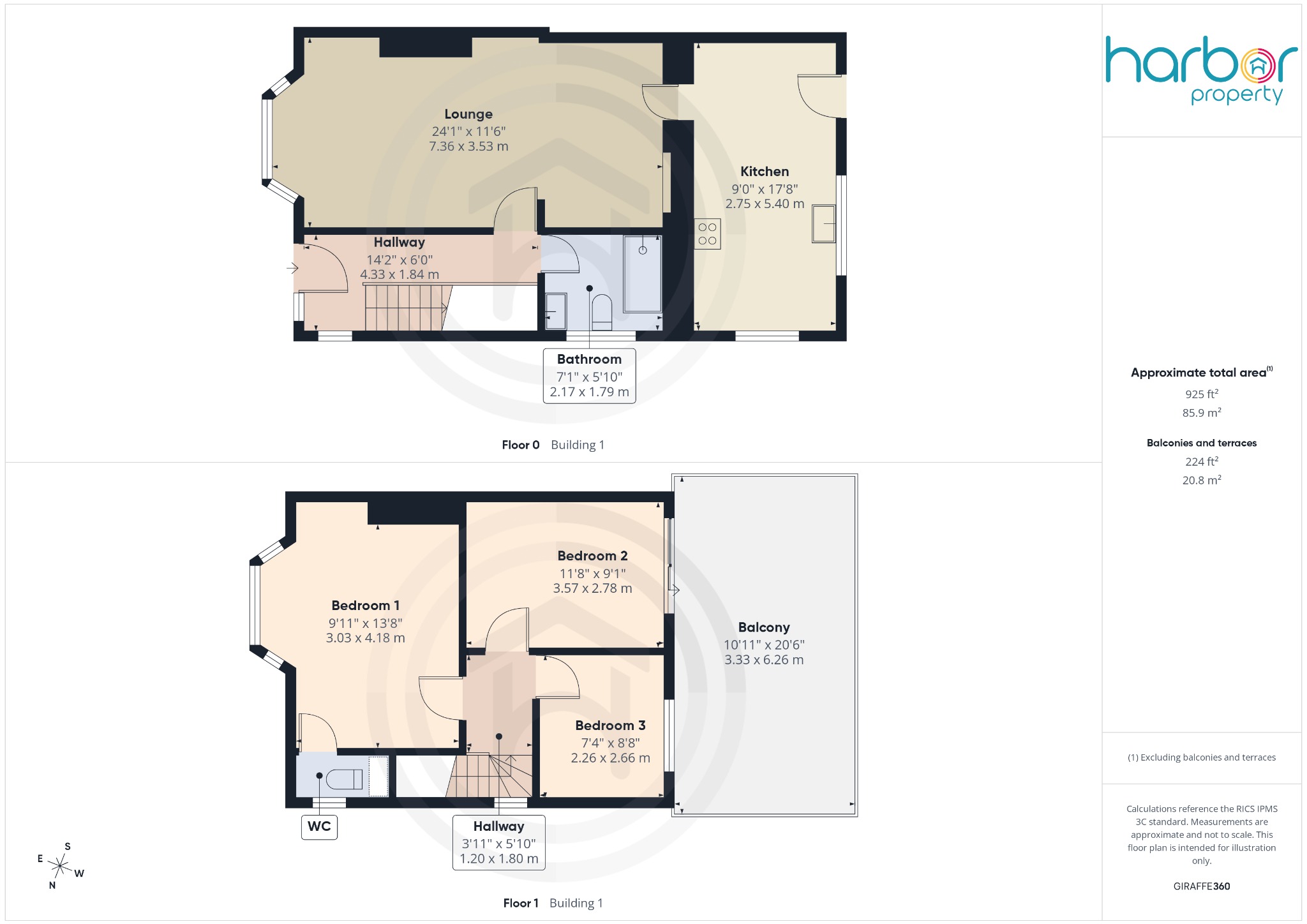 1 Viewfield Drive, Garrowhill, City of Glasgow floorplan