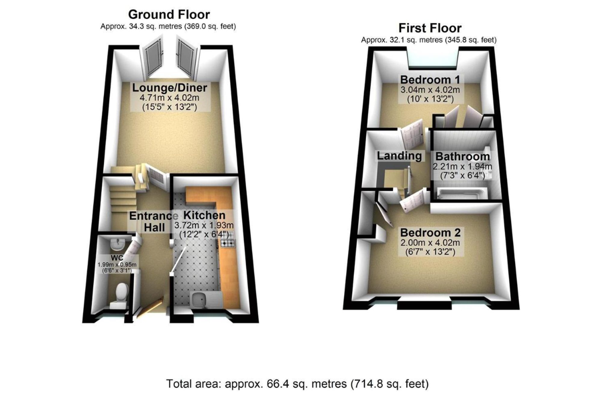 28 Holdenby Lane, Northampton floorplan
