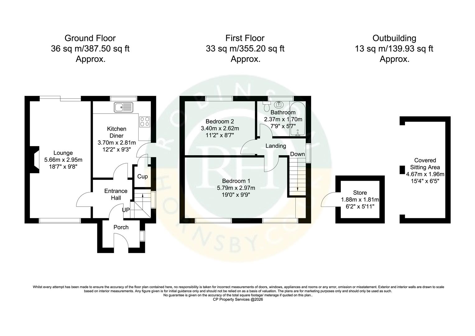 34, Wharncliffe Road, Retford floorplan