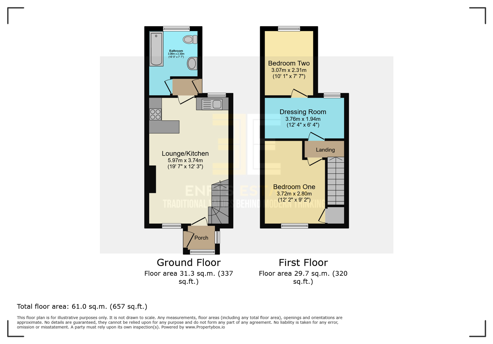 20, Chapel Street, Penmaenmawr floorplan