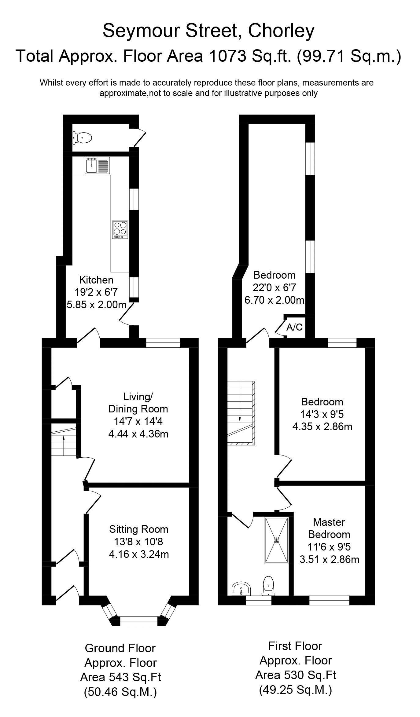 3 Bedrooms Terraced house for sale in Seymour Street, Chorley PR6