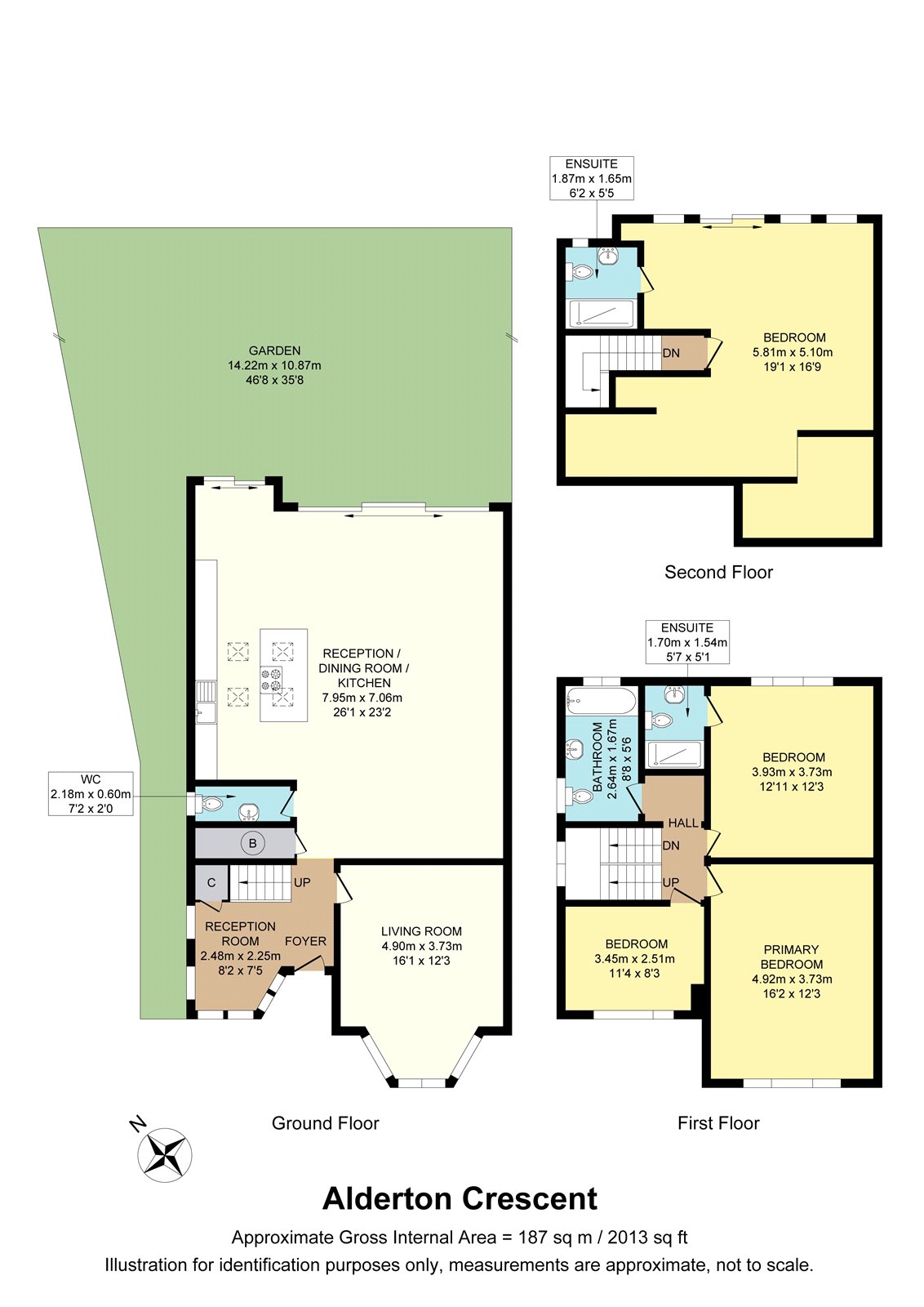 Alderton Crescent, London floorplan