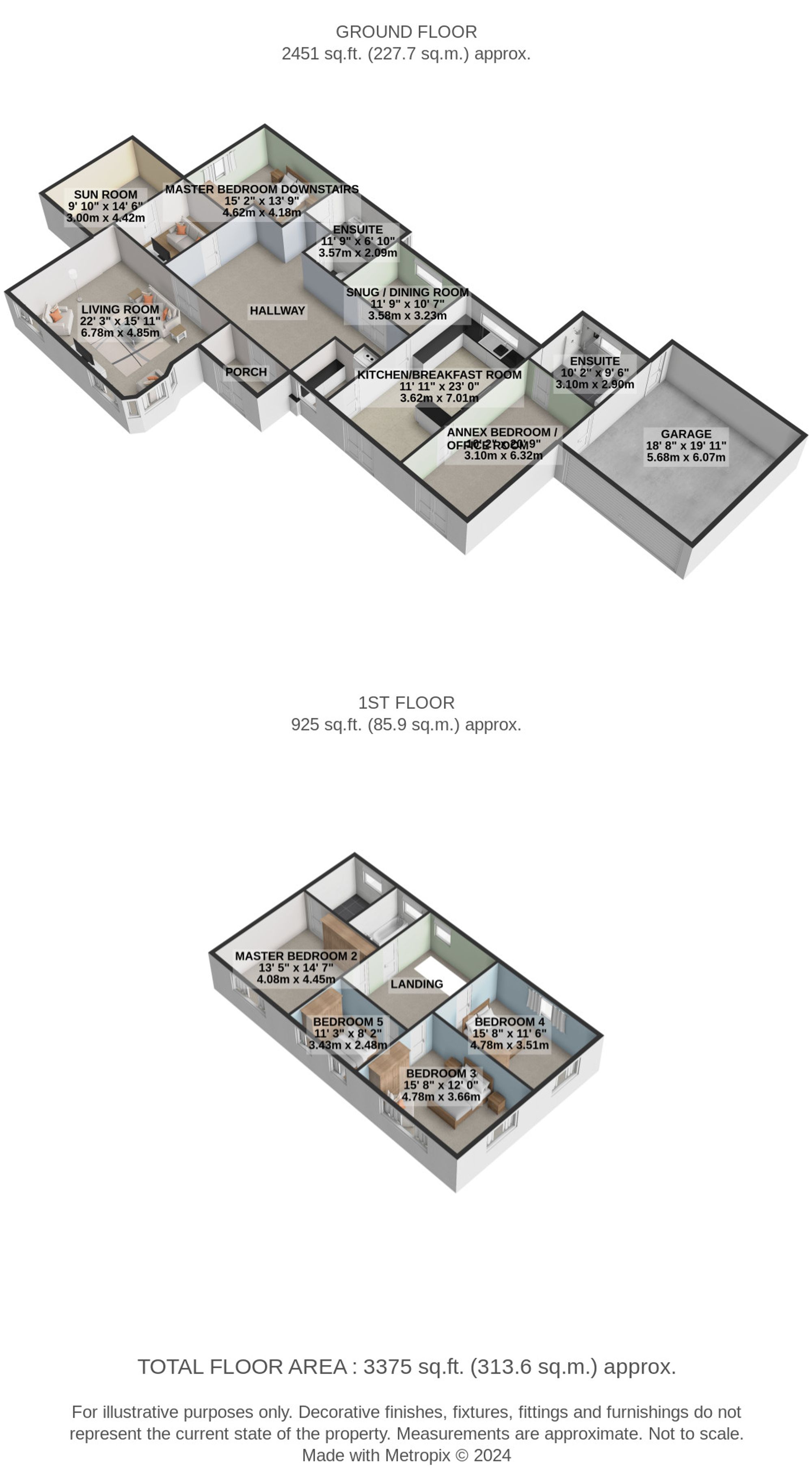 15 Queens Valley, Isle Of Man floorplan