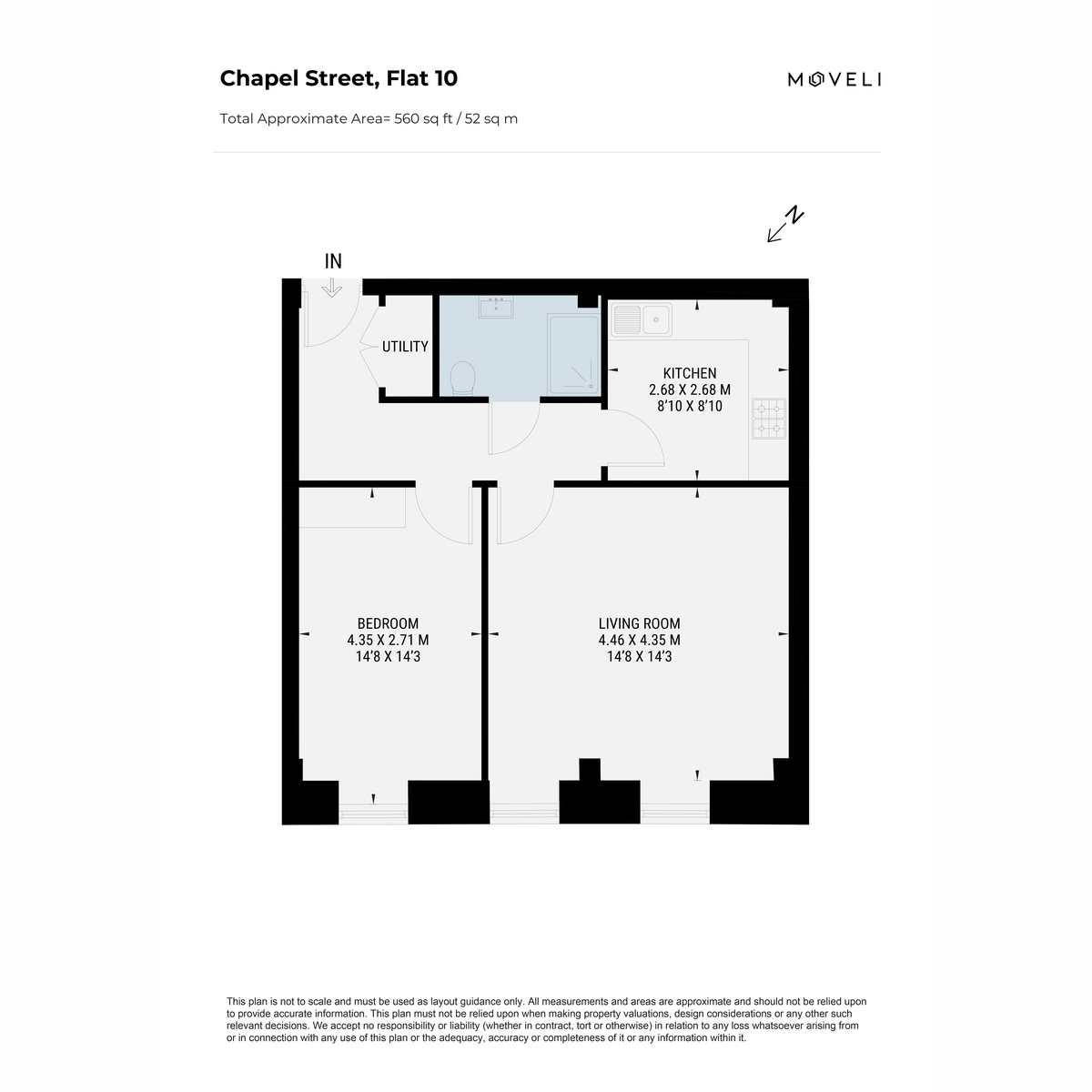 Flat Flat 10, 66-68, Chapel Street, Marlow floorplan