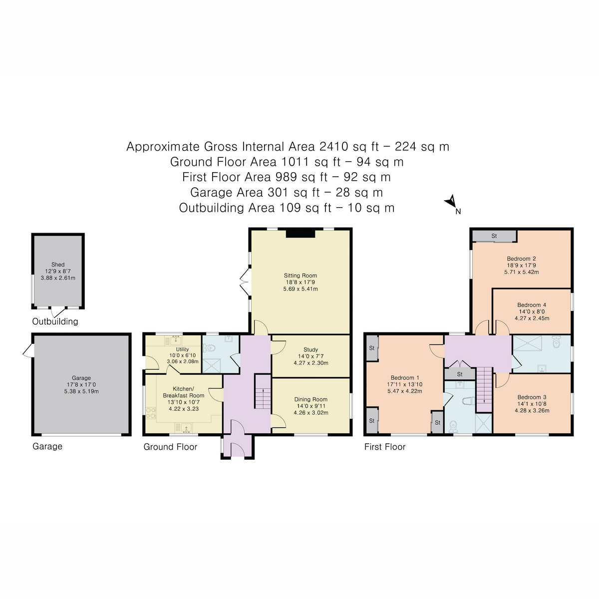 Millstones, 4 Mill Lane, Upper Arncott floorplan