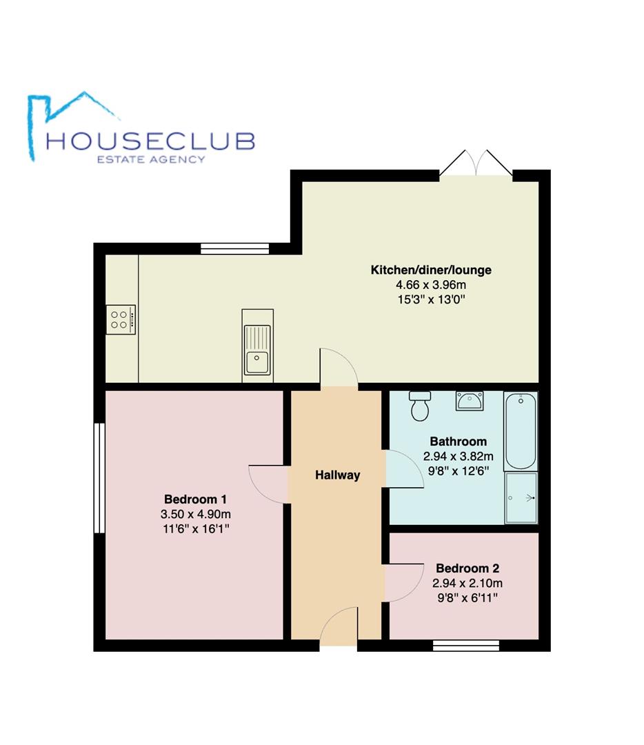 3 Oxford Court, Lancaster Road, Carnforth floorplan